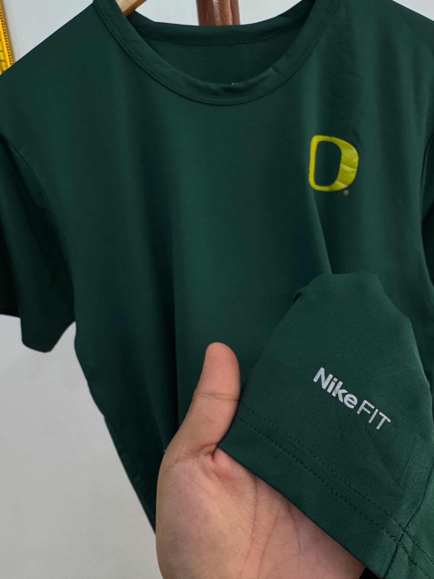 Green NIKE FIT compression