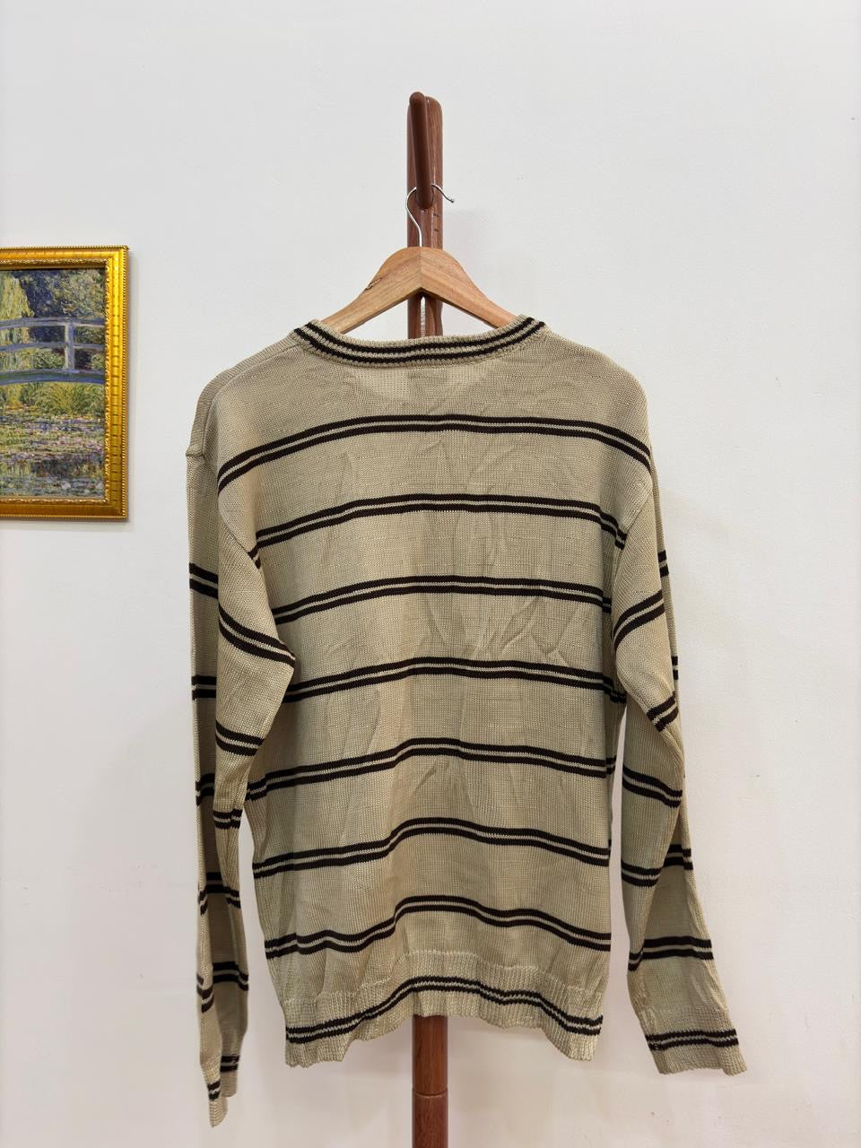 Vintage 'Lacoste' Striped Sweater