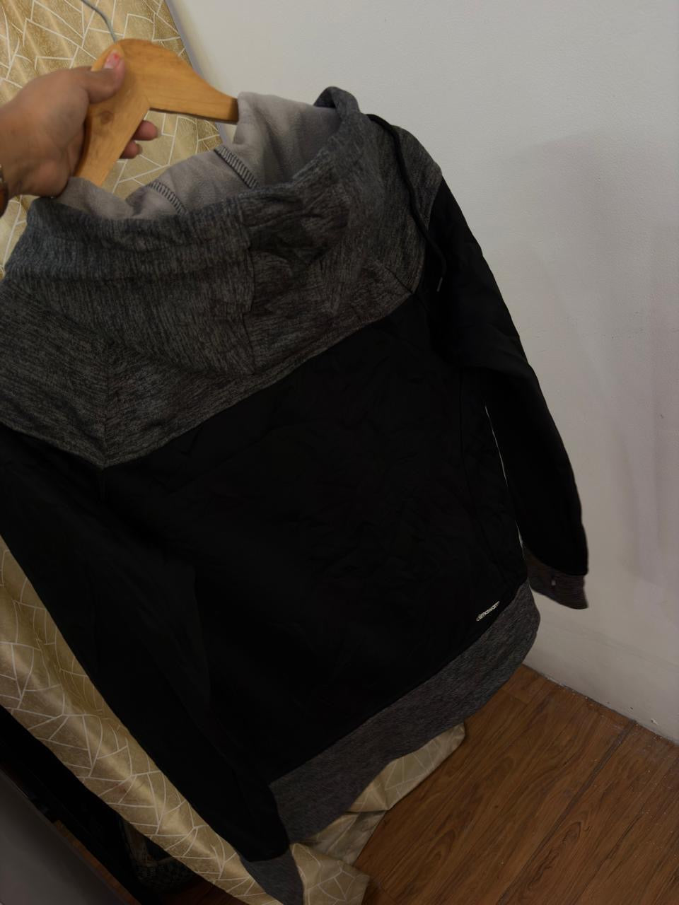 Adidas Black Techwear Hoodie