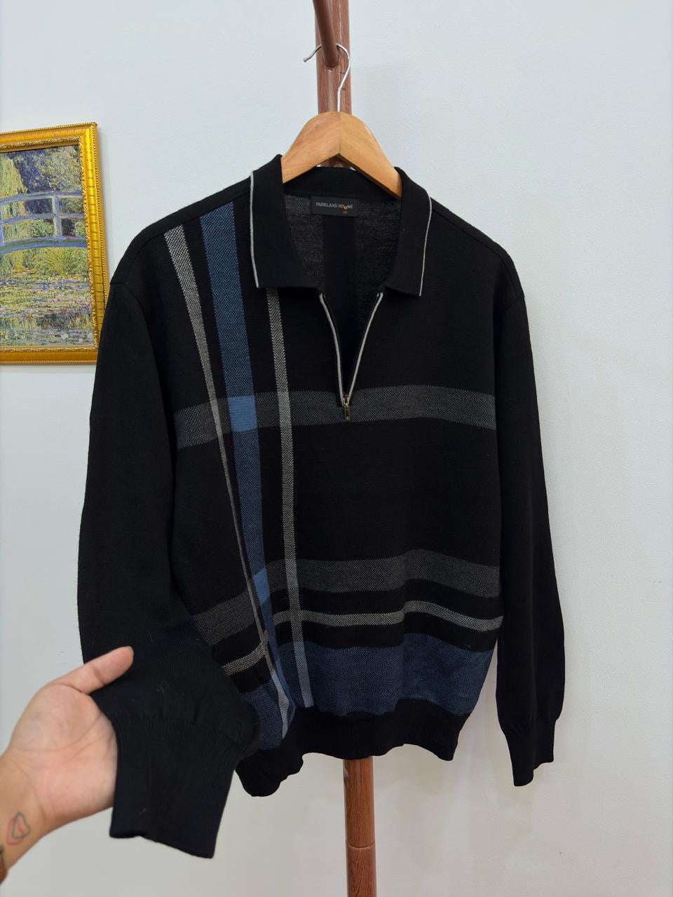 Vintage Collared Knitted Sweater