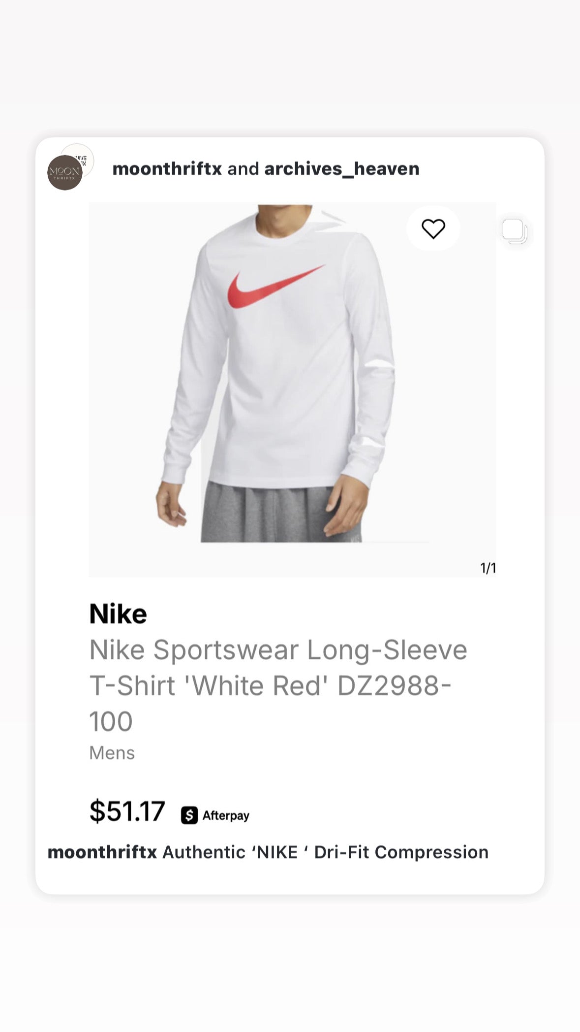 Authentic ‘NIKE ‘ Dri-Fit Compression