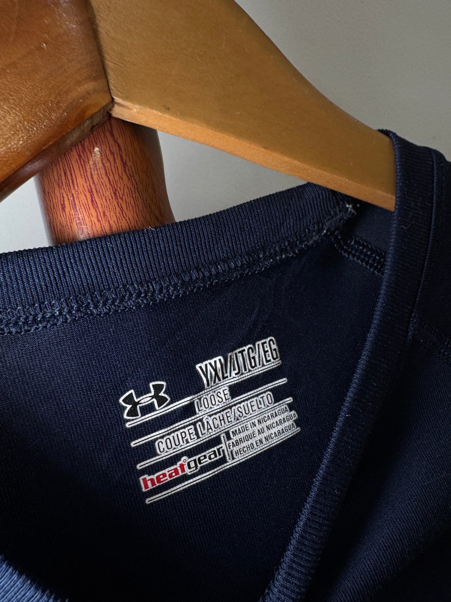 Blue Underarmour Tee