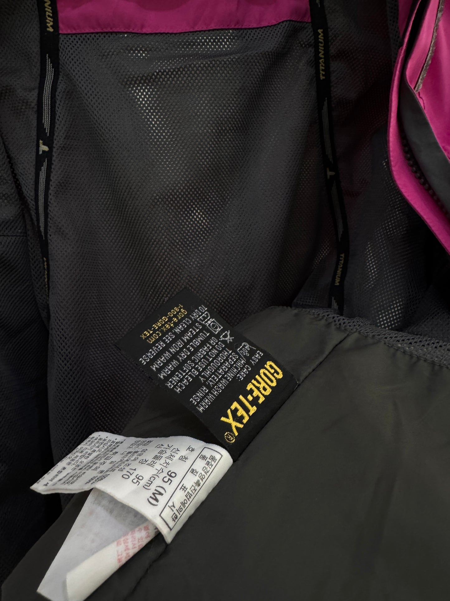 Pink Columbia Titanium Goretex Jacket