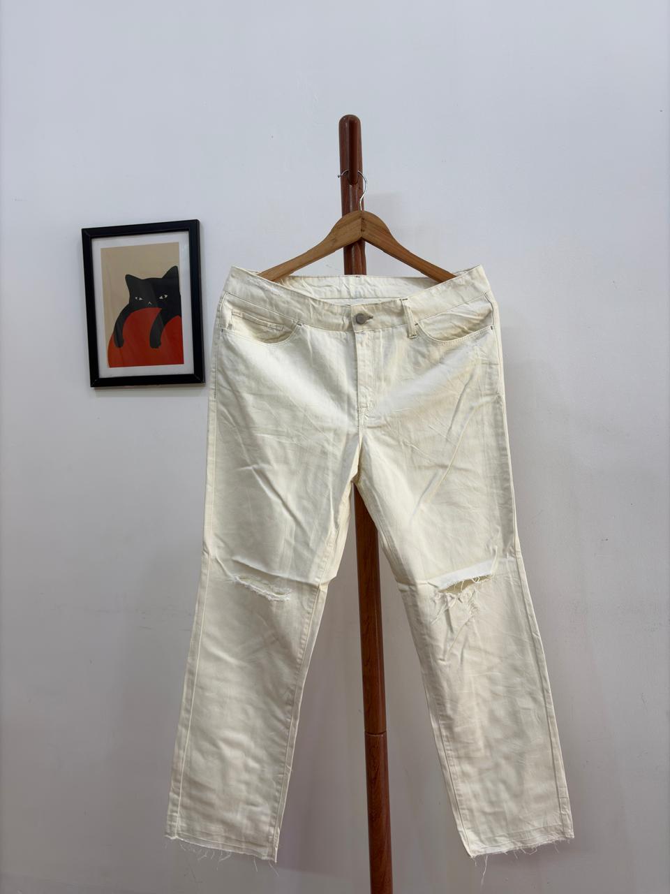 Mango premium White denim