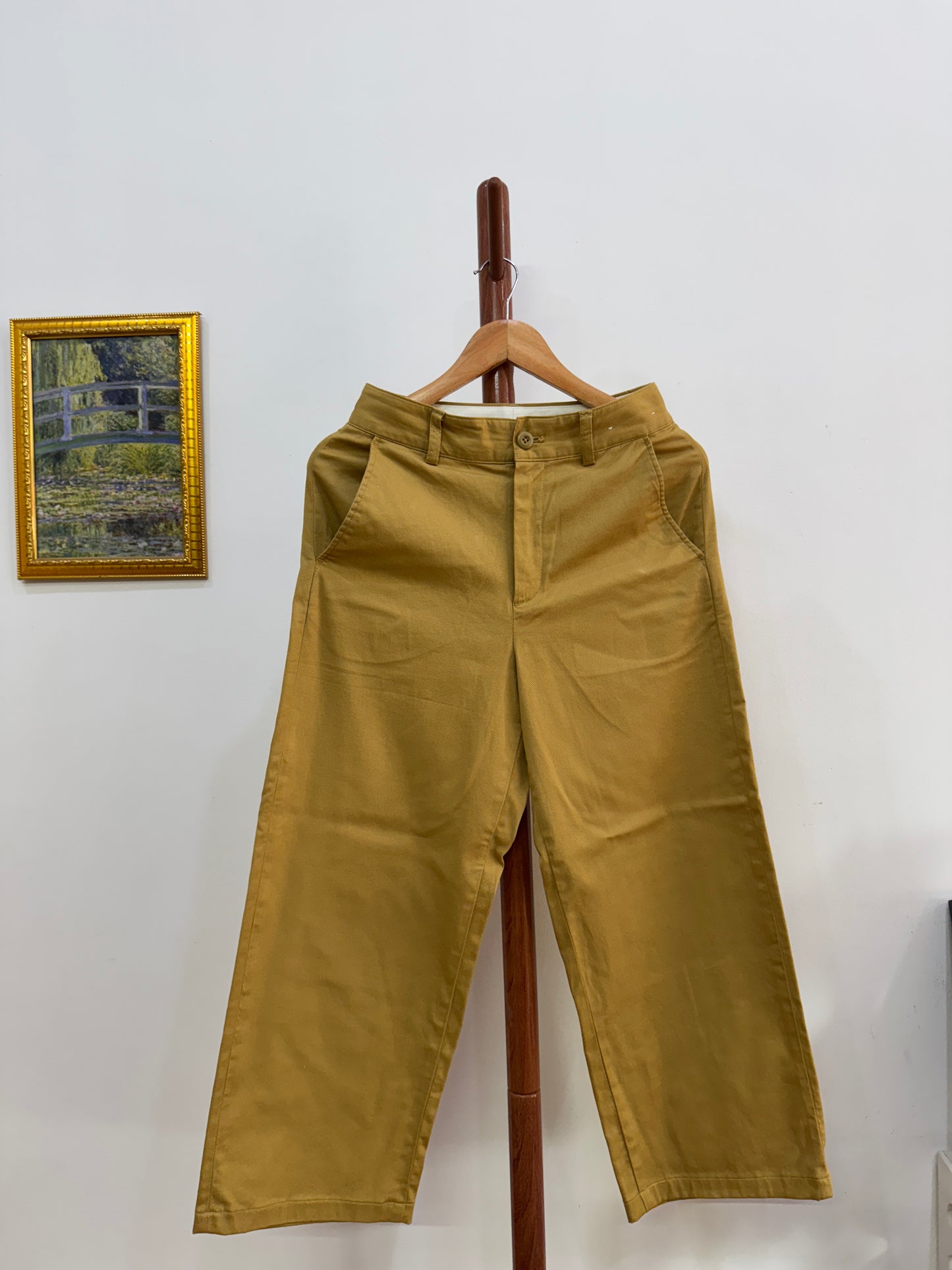 Uniqlo Mustard Brown trouser