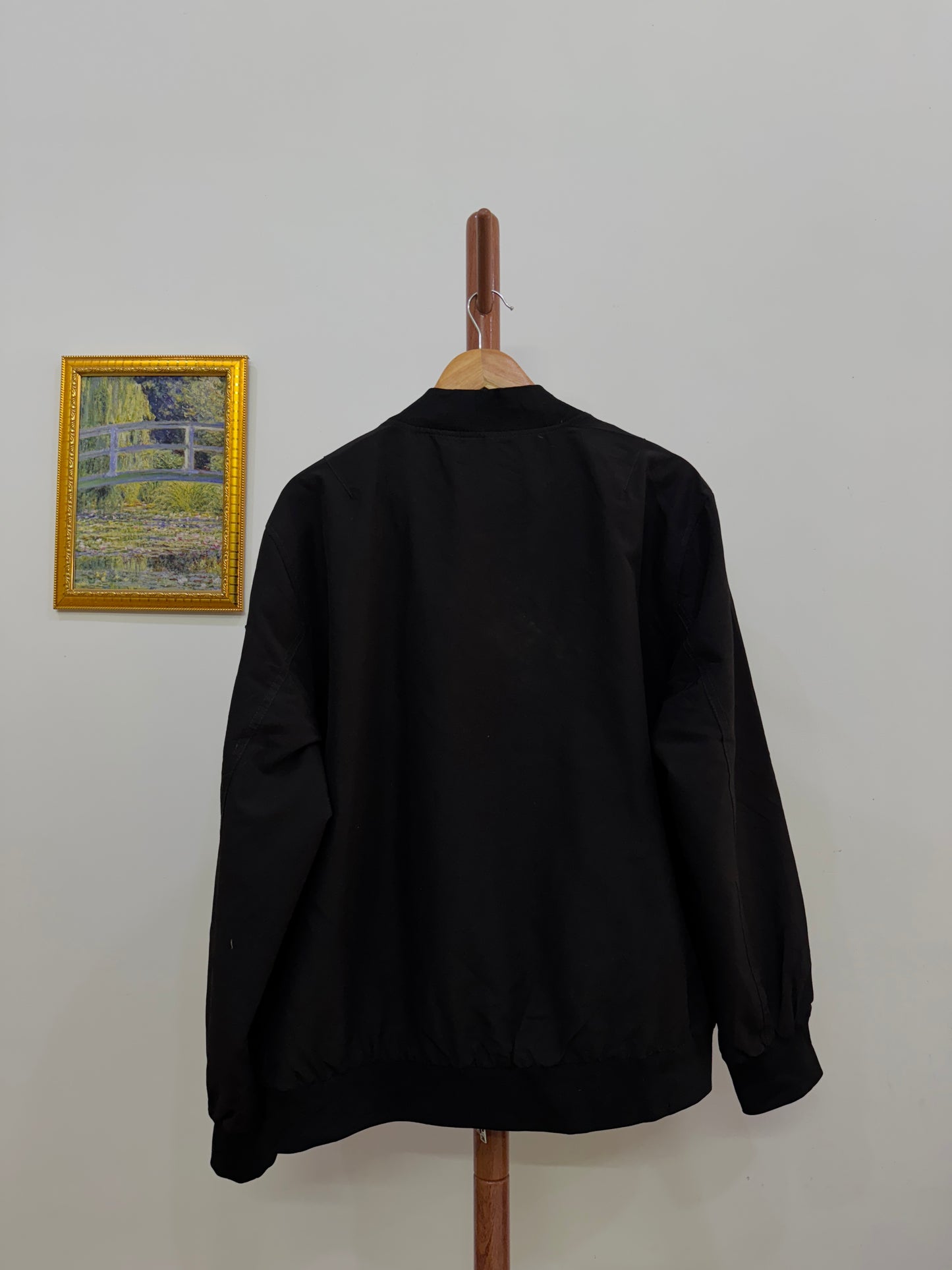 Black Frank Stone’  Black Bomber Jacket