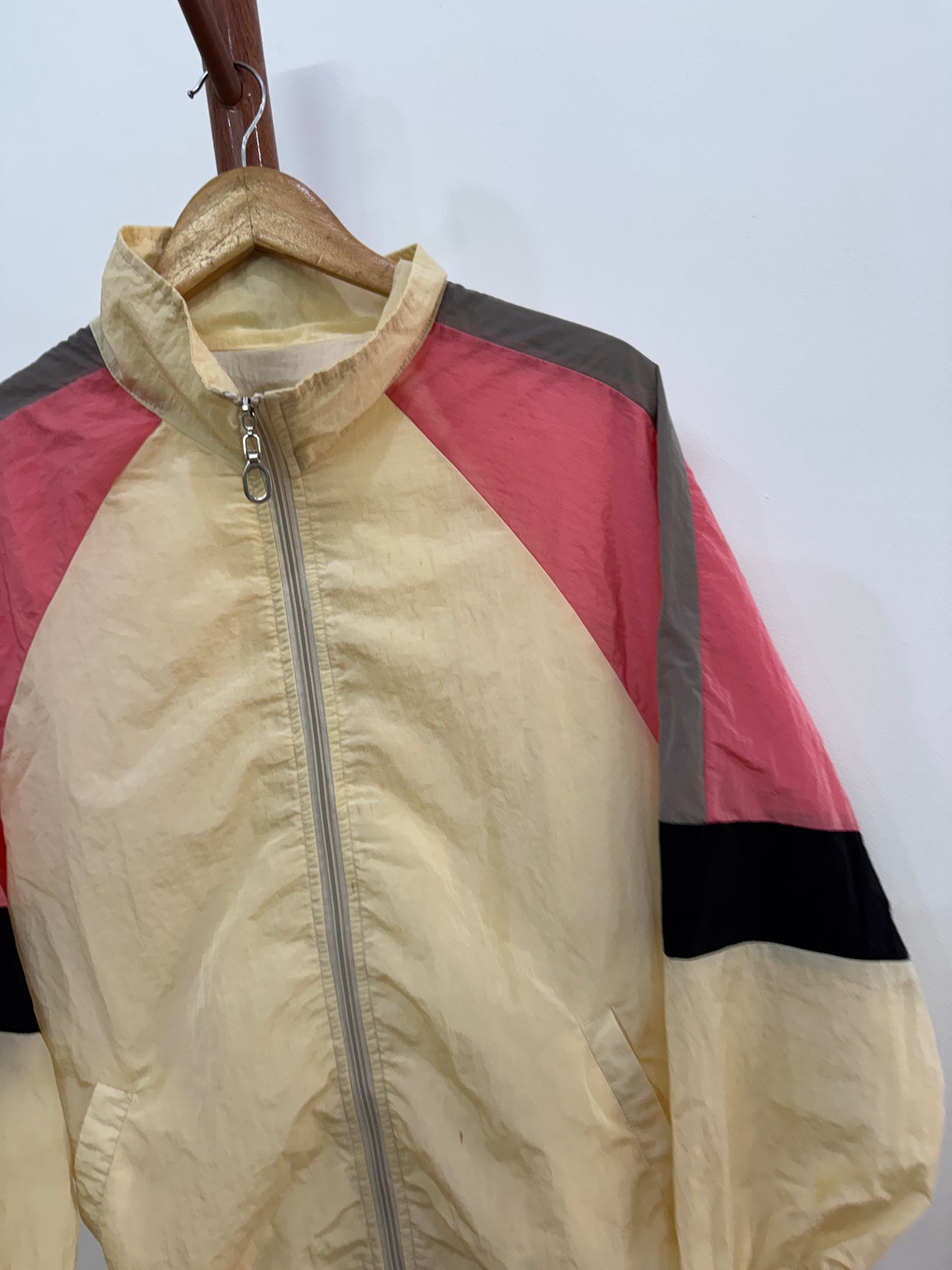 Beige Windbreaker jacket