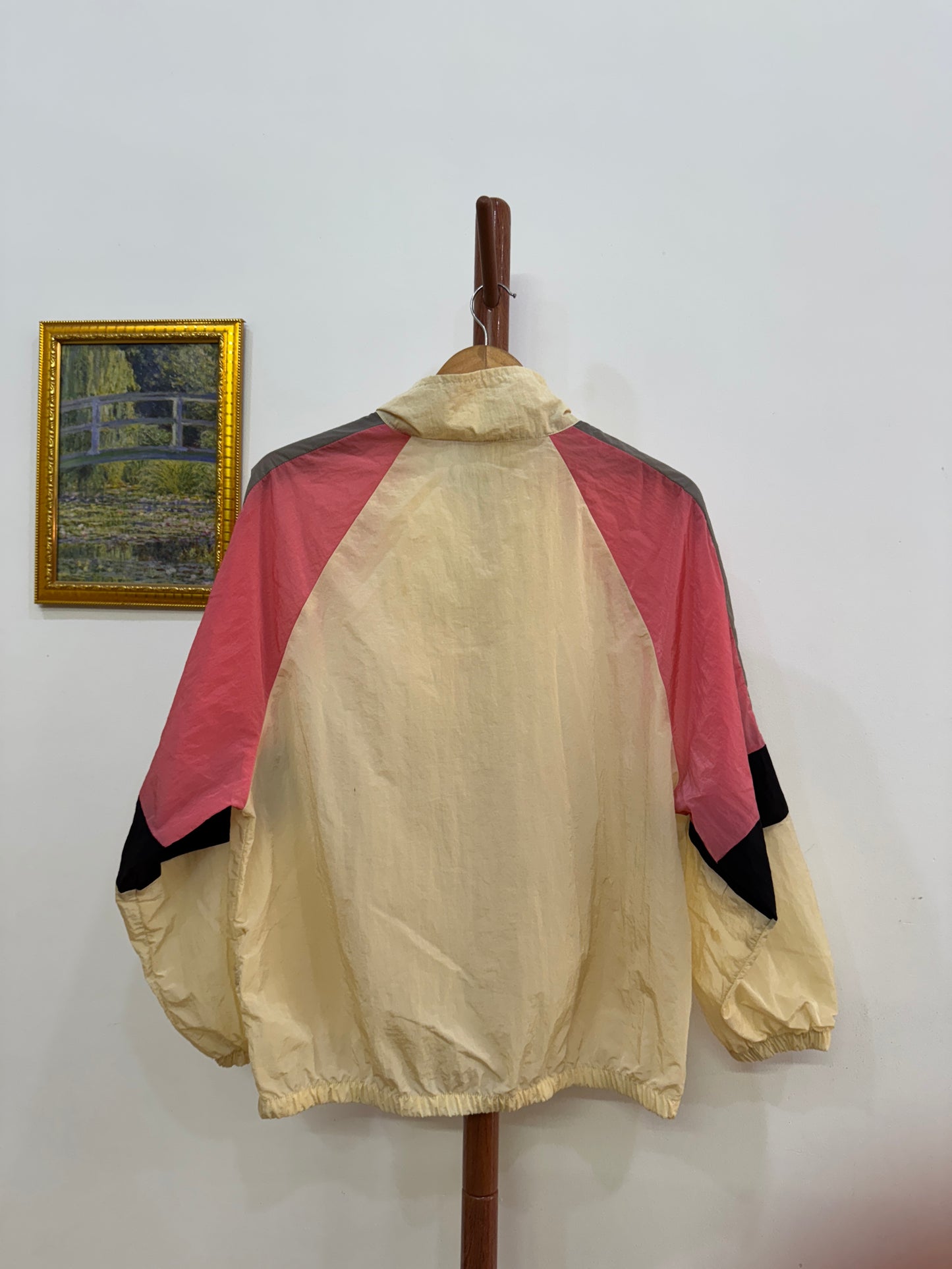 Beige Windbreaker jacket