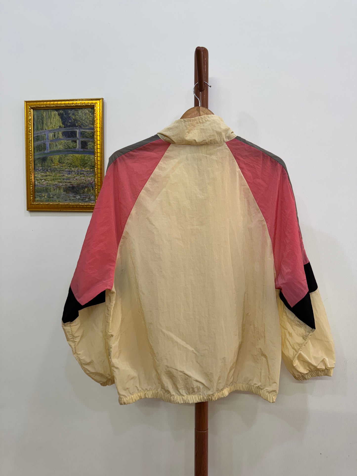 Beige Windbreaker jacket