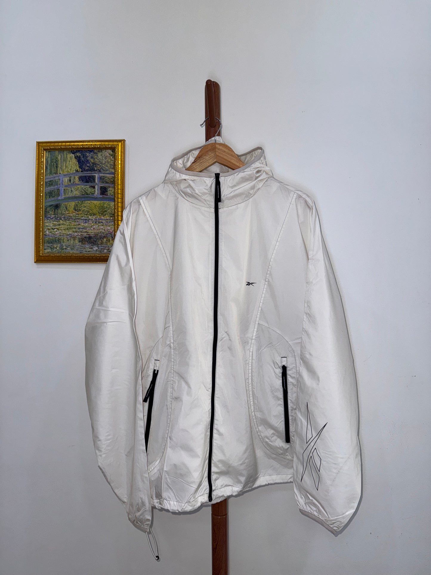 Reebok Old School Overfit Windbreaker Jacket