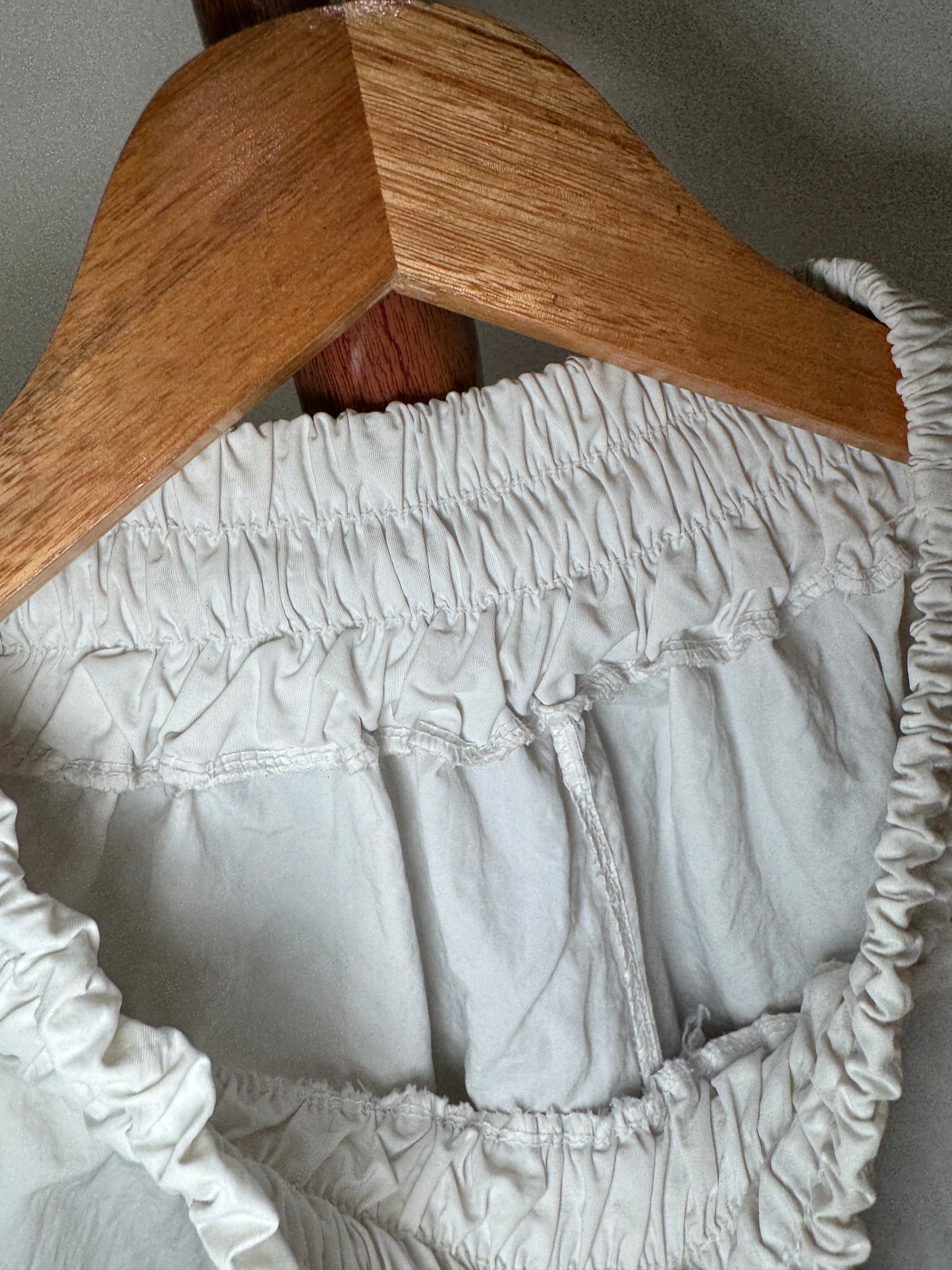 White Baggy Parachute