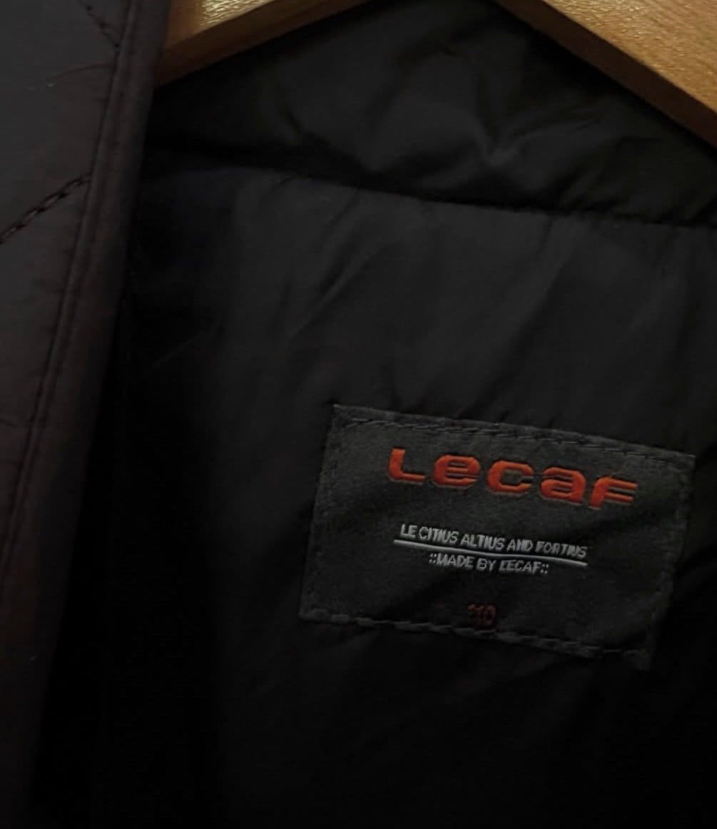 Dark Grey Quilted Harrington Jacket