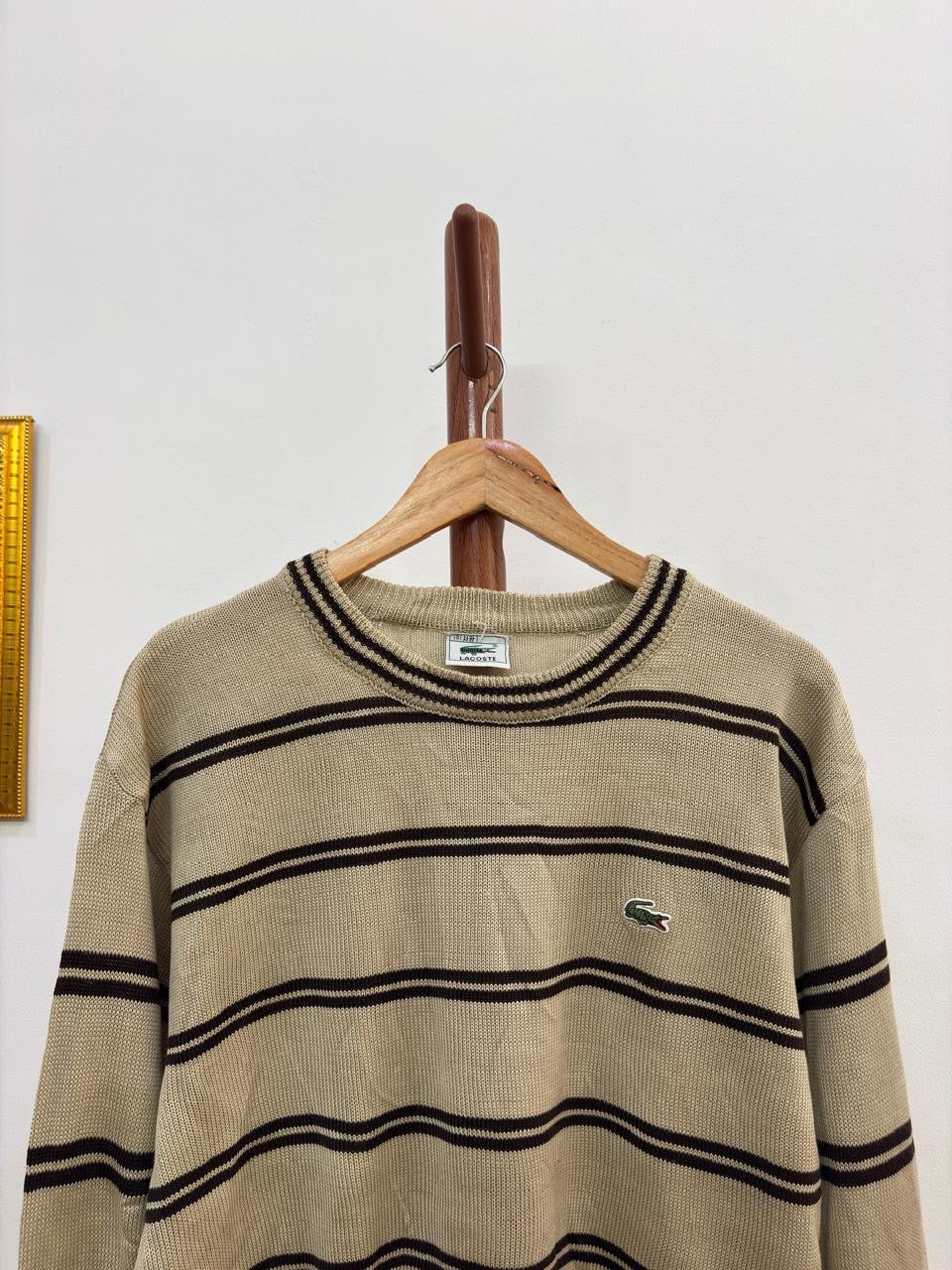 Vintage 'Lacoste' Striped Sweater