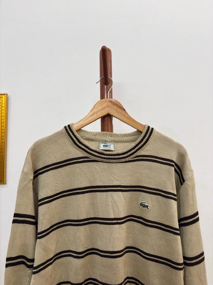 Vintage 'Lacoste' Striped Sweater
