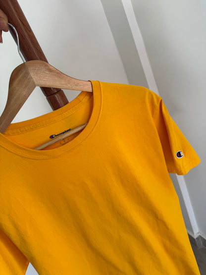 Yellow Champion Basic Tee