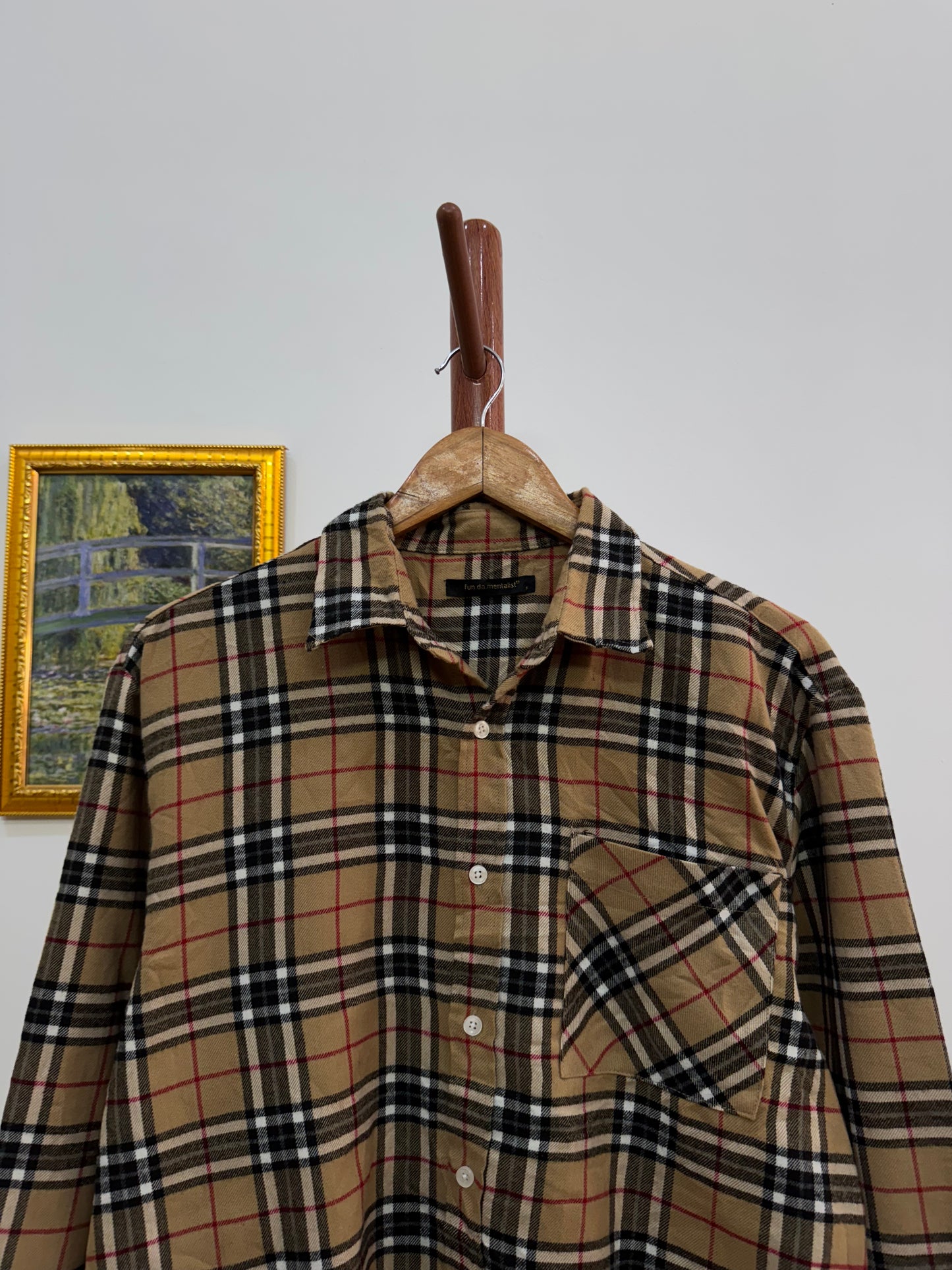 FUNDAMENTALIST’ Flannel Shirt