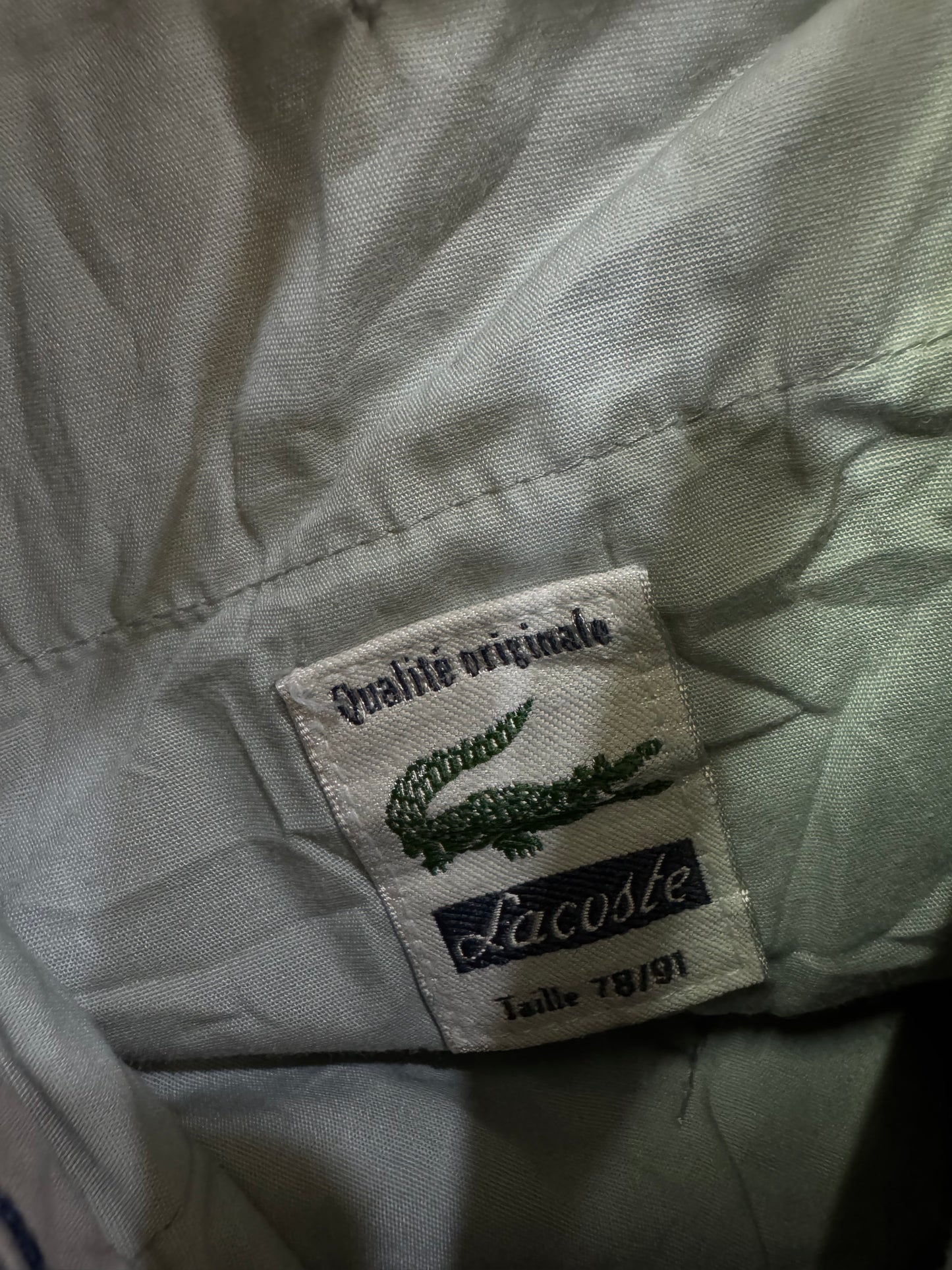 Beige ‘Lacoste’ Cotton Trouser