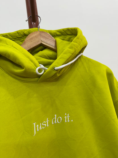 NIKE NEON GREEN HOODIE