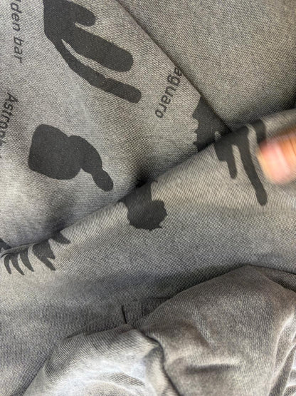 AGE 🏜️ Heavyweight Washed Anthacrite Grey Hoodie 

Not faded its washed anthacrite Grey