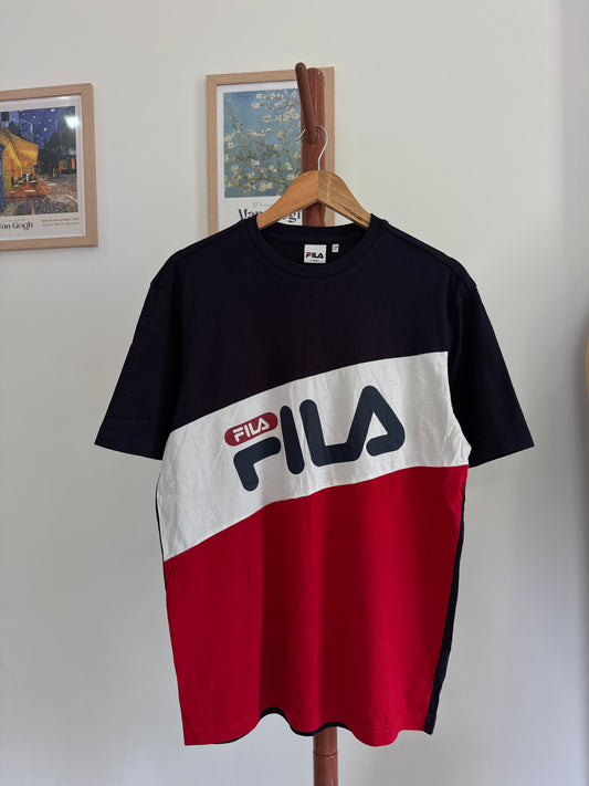 Colorblock ‘FILA’ Oversize Tee