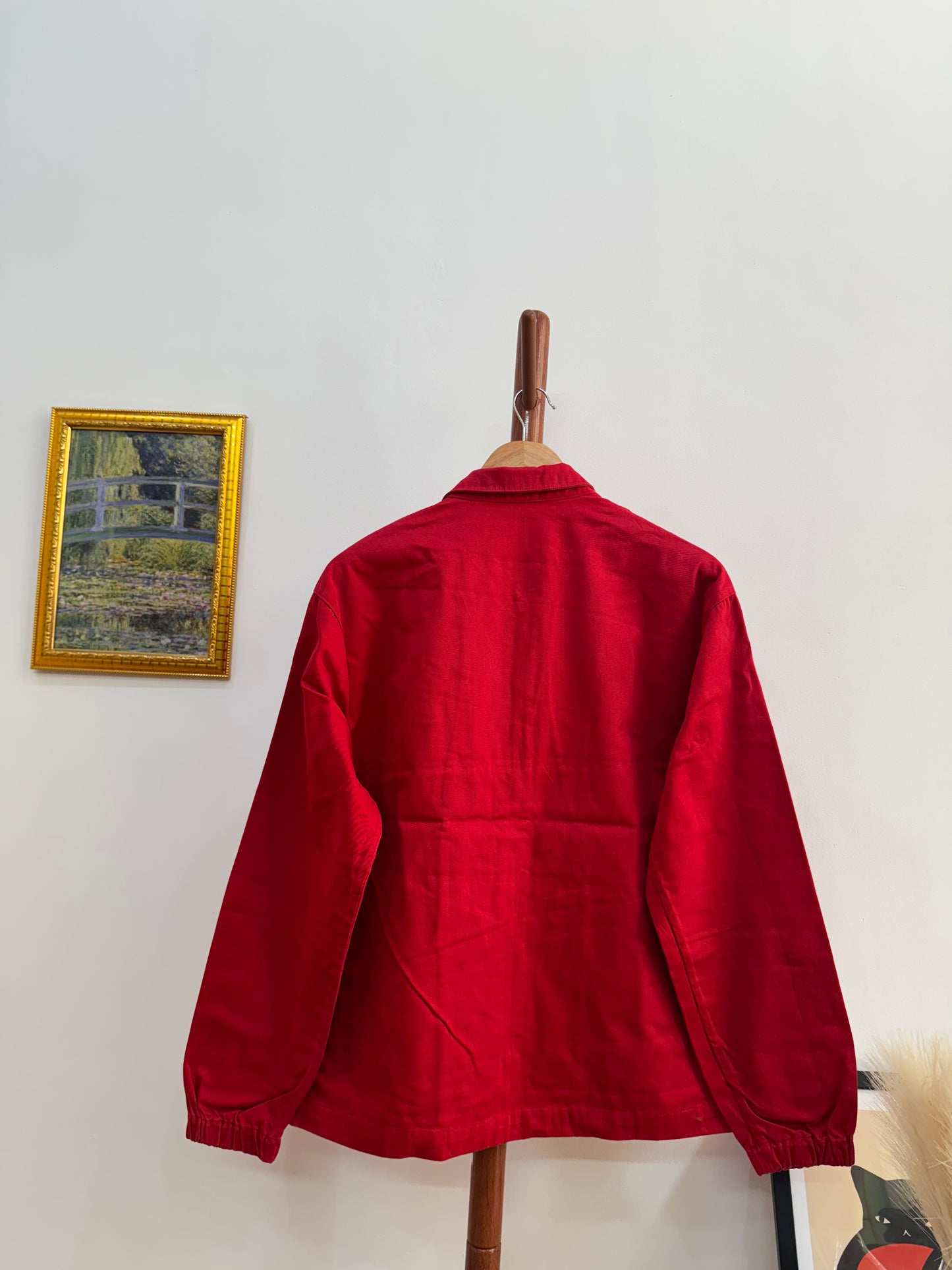 Red Coach Harrington Collared Jacket