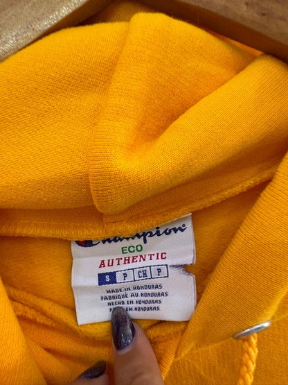 CHAMPION YELLOW HOODIE