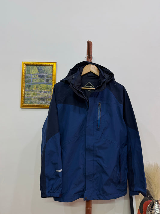 Blue Goretex Outdoor jacket