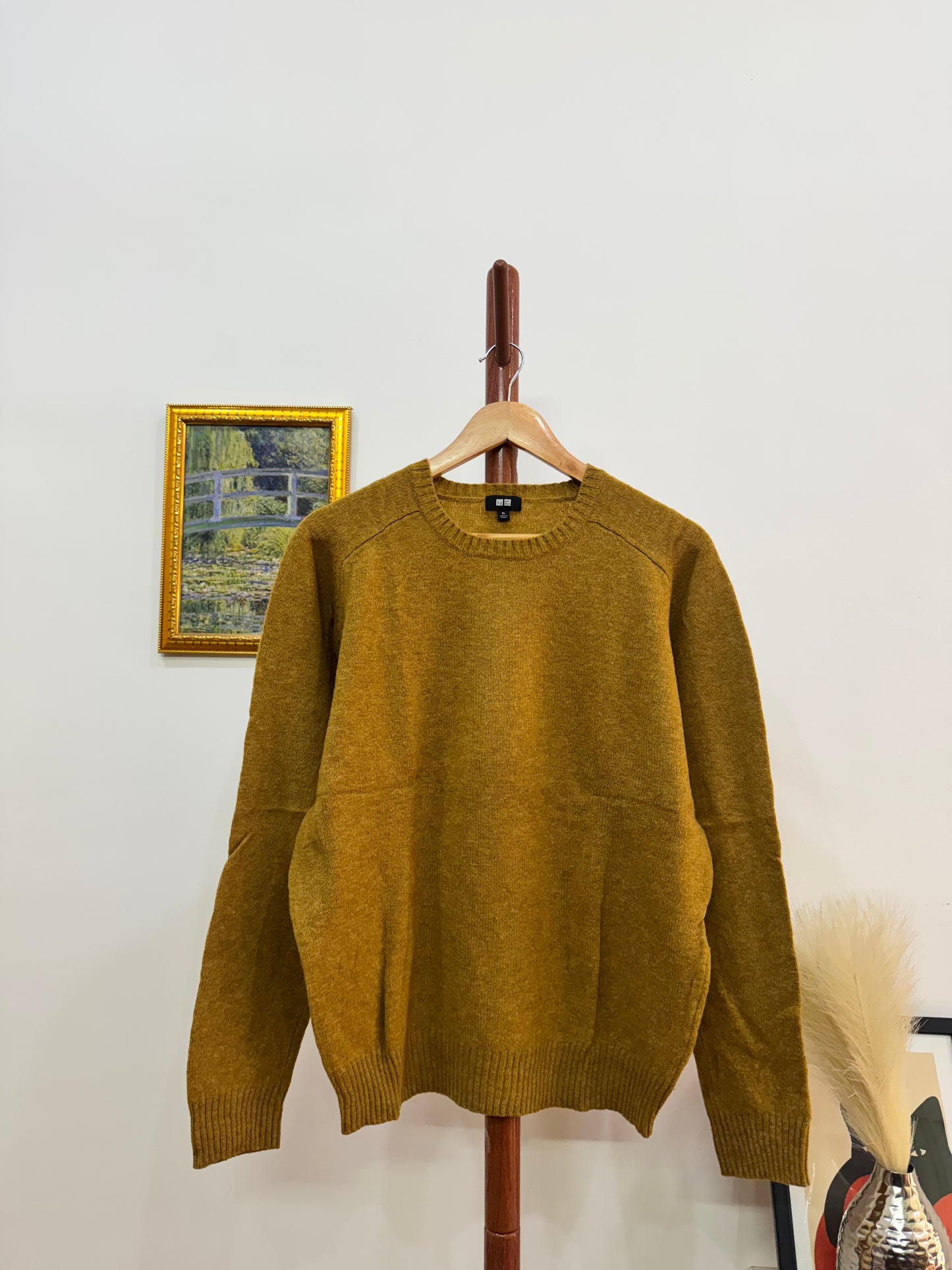 Mustard Yellow Wool Uniqlo Sweater