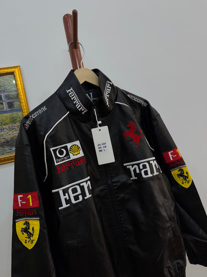 FERRARI LEATHER JACKET