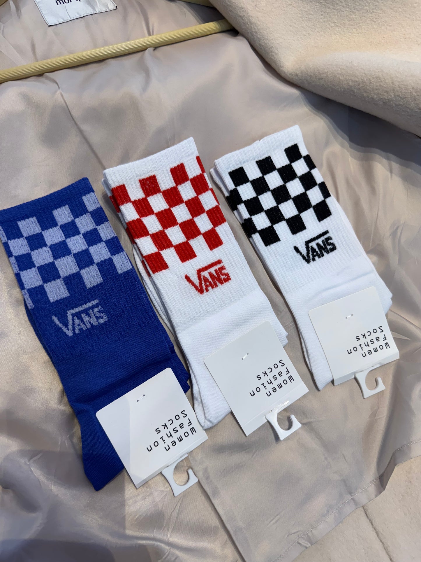 VANS CHECKERED (Pack of 3)