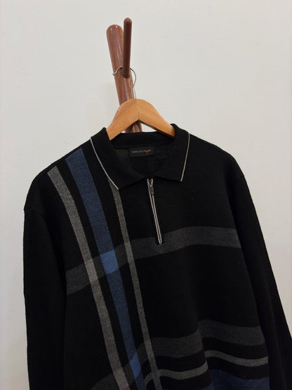 Vintage Collared Knitted Sweater