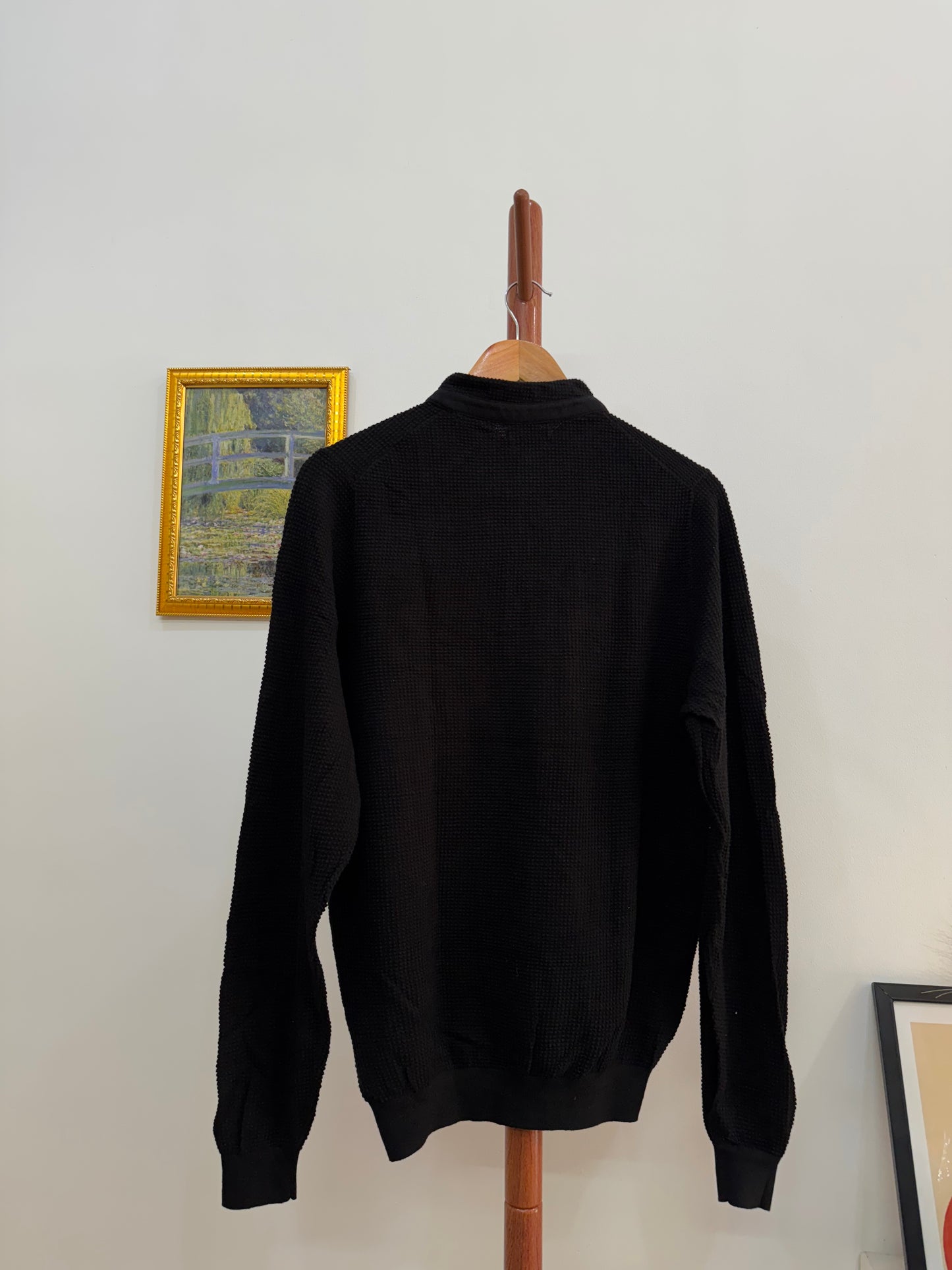 Massimo Dutti’ Cotton Cashmere Buttoned Up