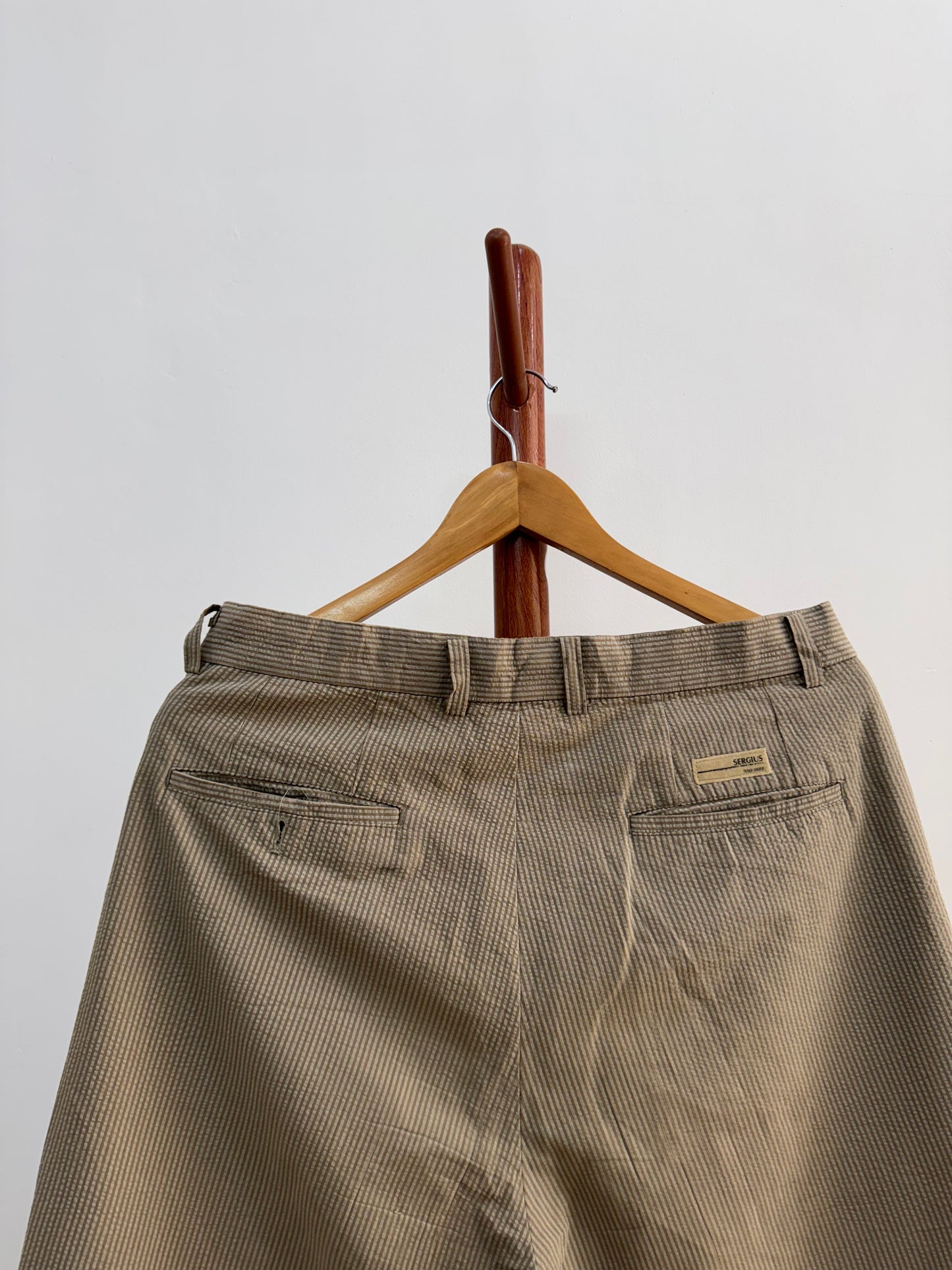 Beige ‘SERGIUS’ MADE IN ITALY TROUSER