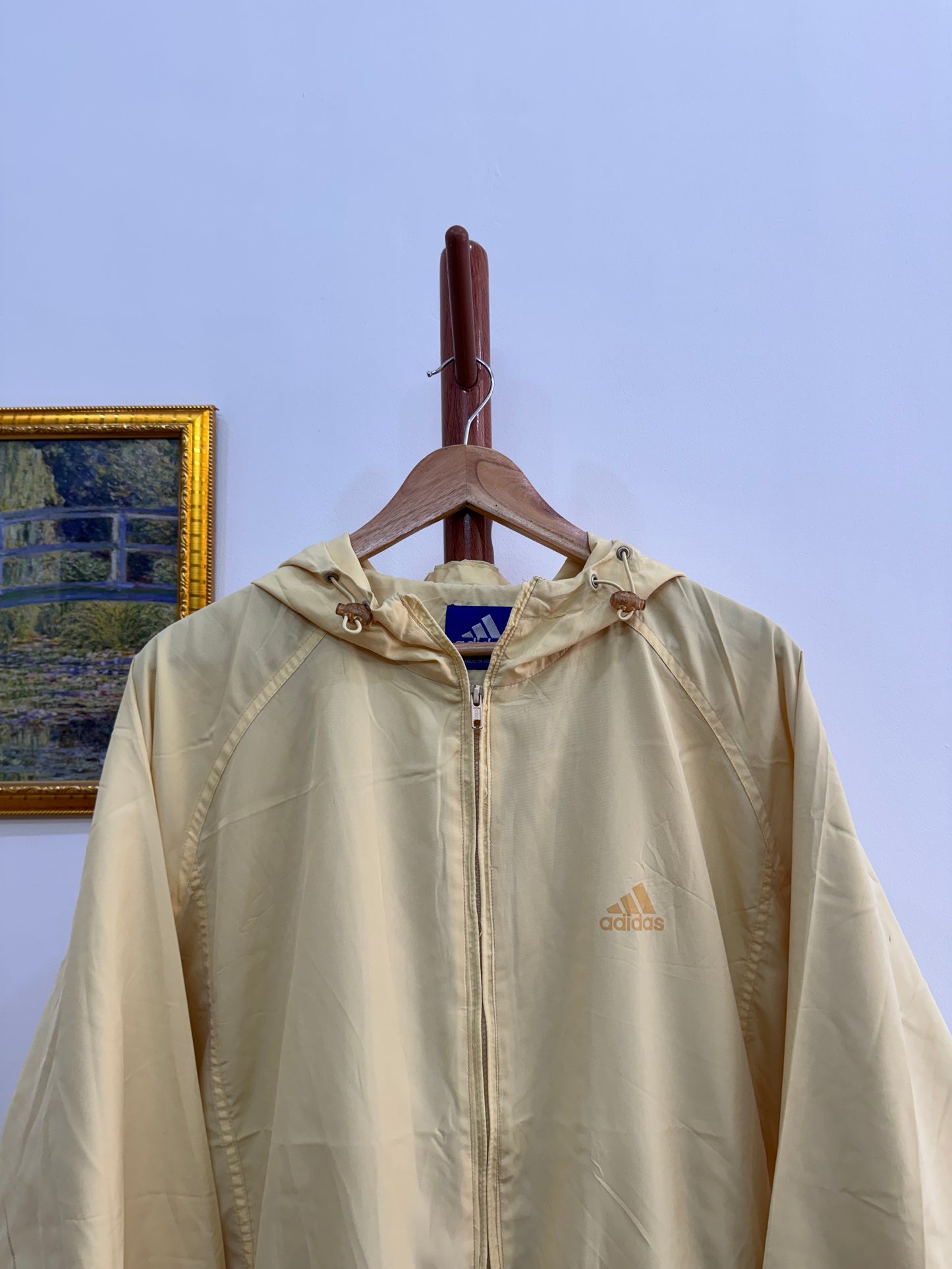 Butter Yellow Vintage ‘ADIDAS’ Jacket