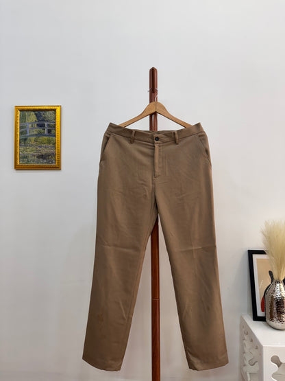 Menem Homme’ Brown Tailored Fit Trouser