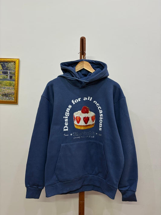 Strawberry soft cake hoddie