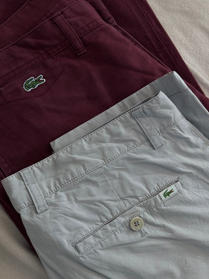 Beige ‘Lacoste’ Cotton Trouser