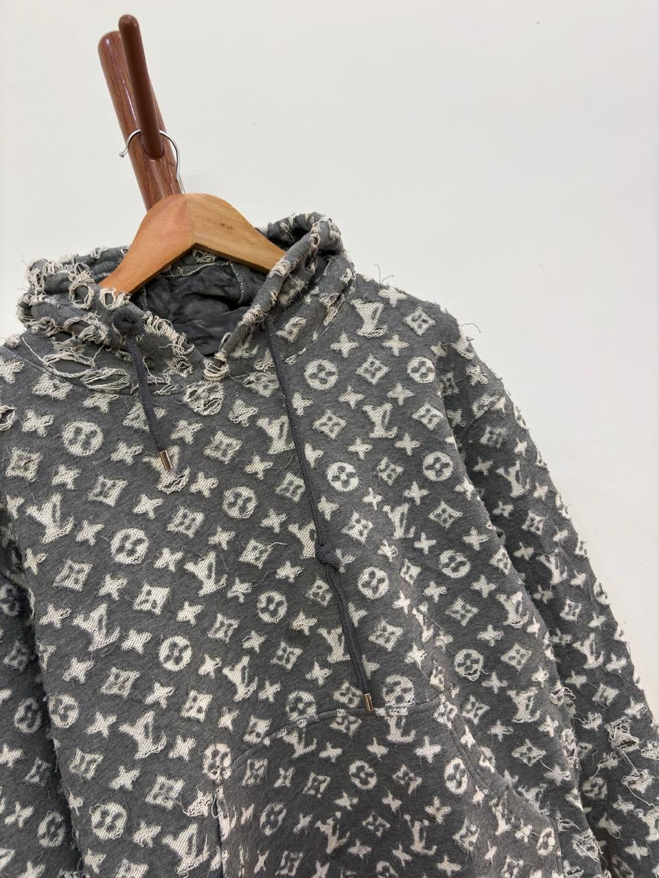 LV DISTRESS HOODIE