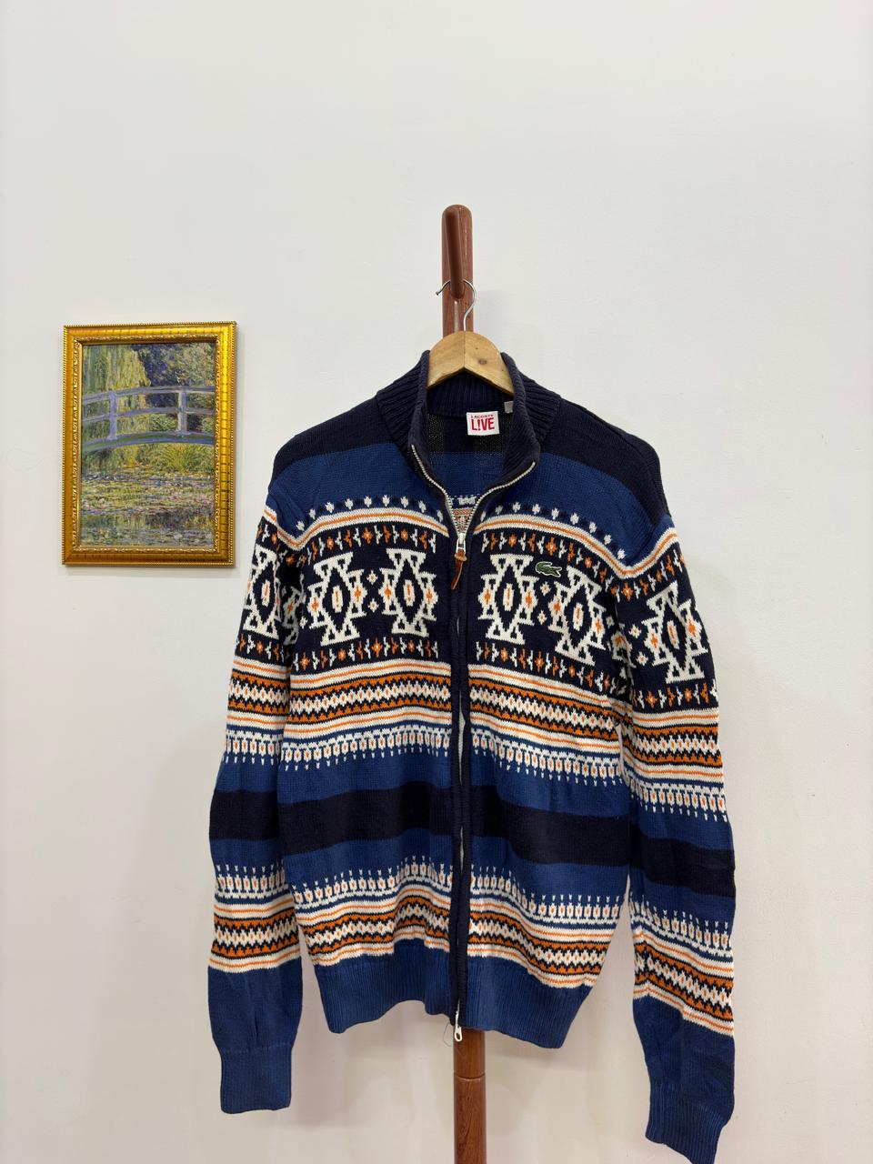 Lacoste zipper sweater