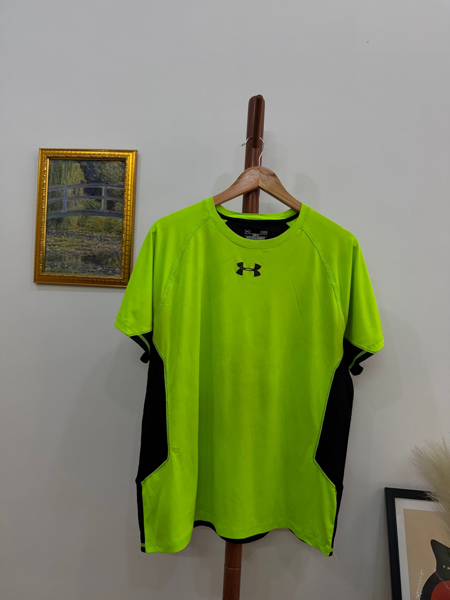 Underarmour Green heatgear tee