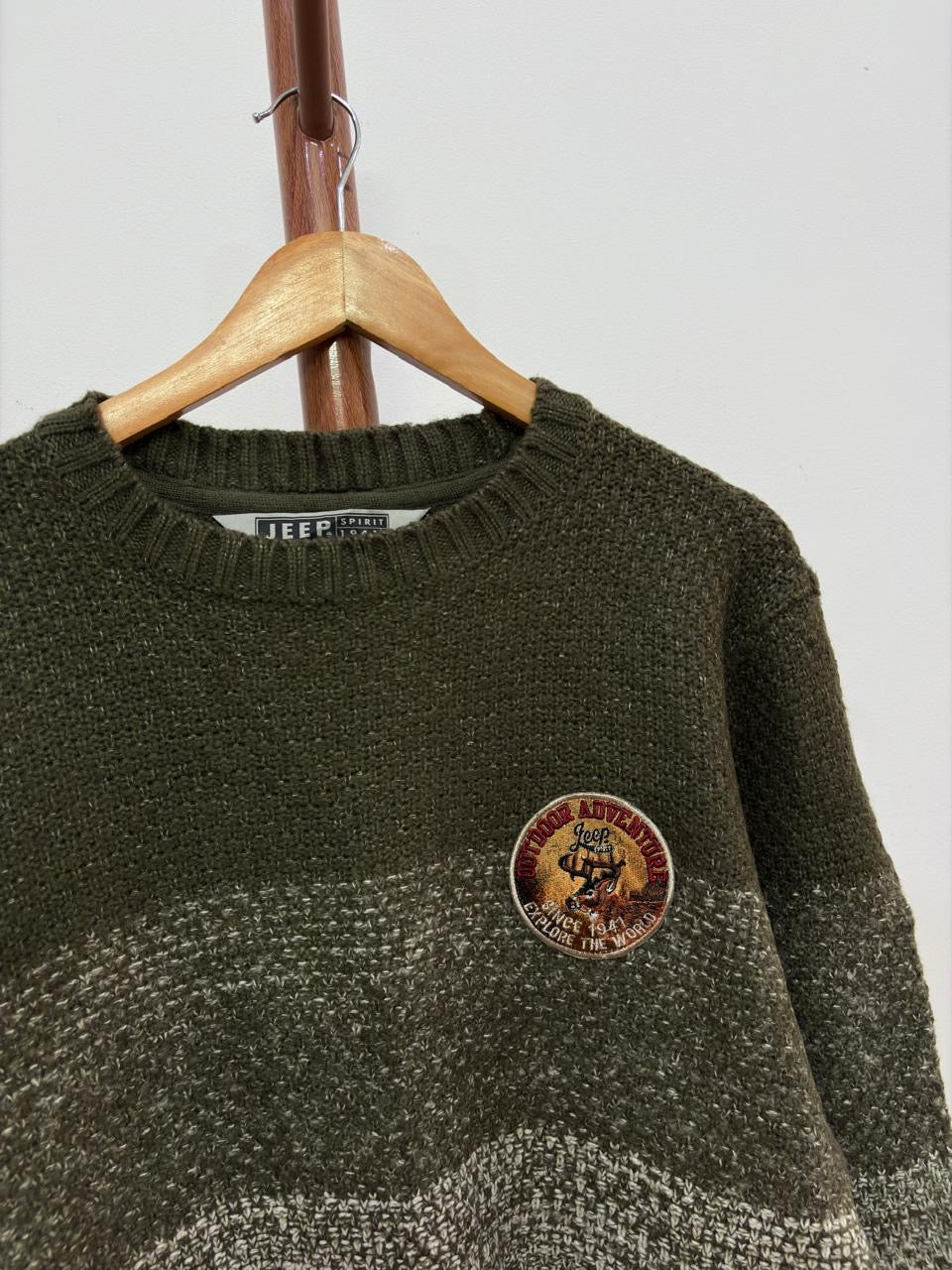 JEEP' Thick Knitted Ombre Sweater 
Topnotch & Authentic 🍂