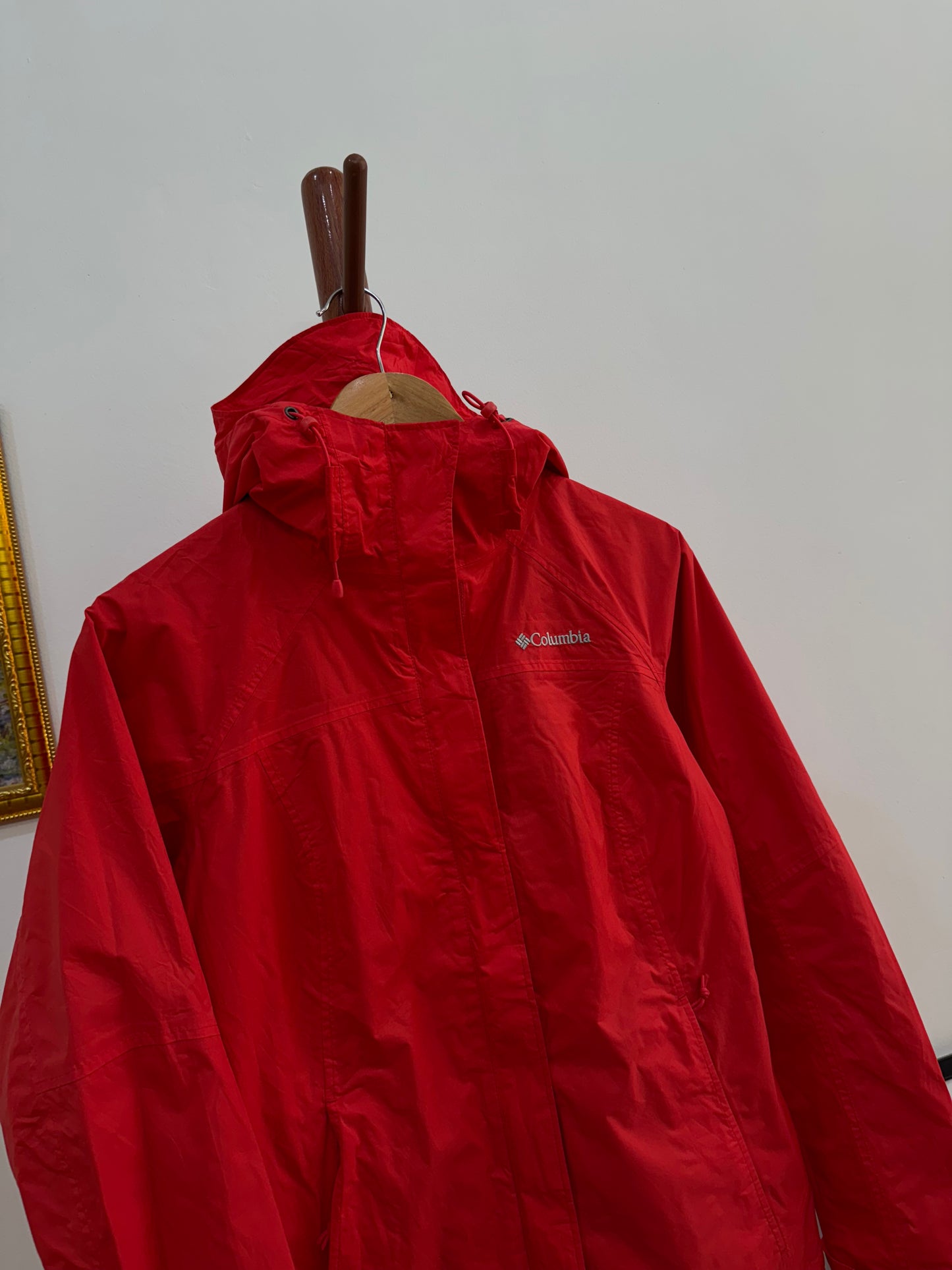 Red Columbia Omni-tech Jacket