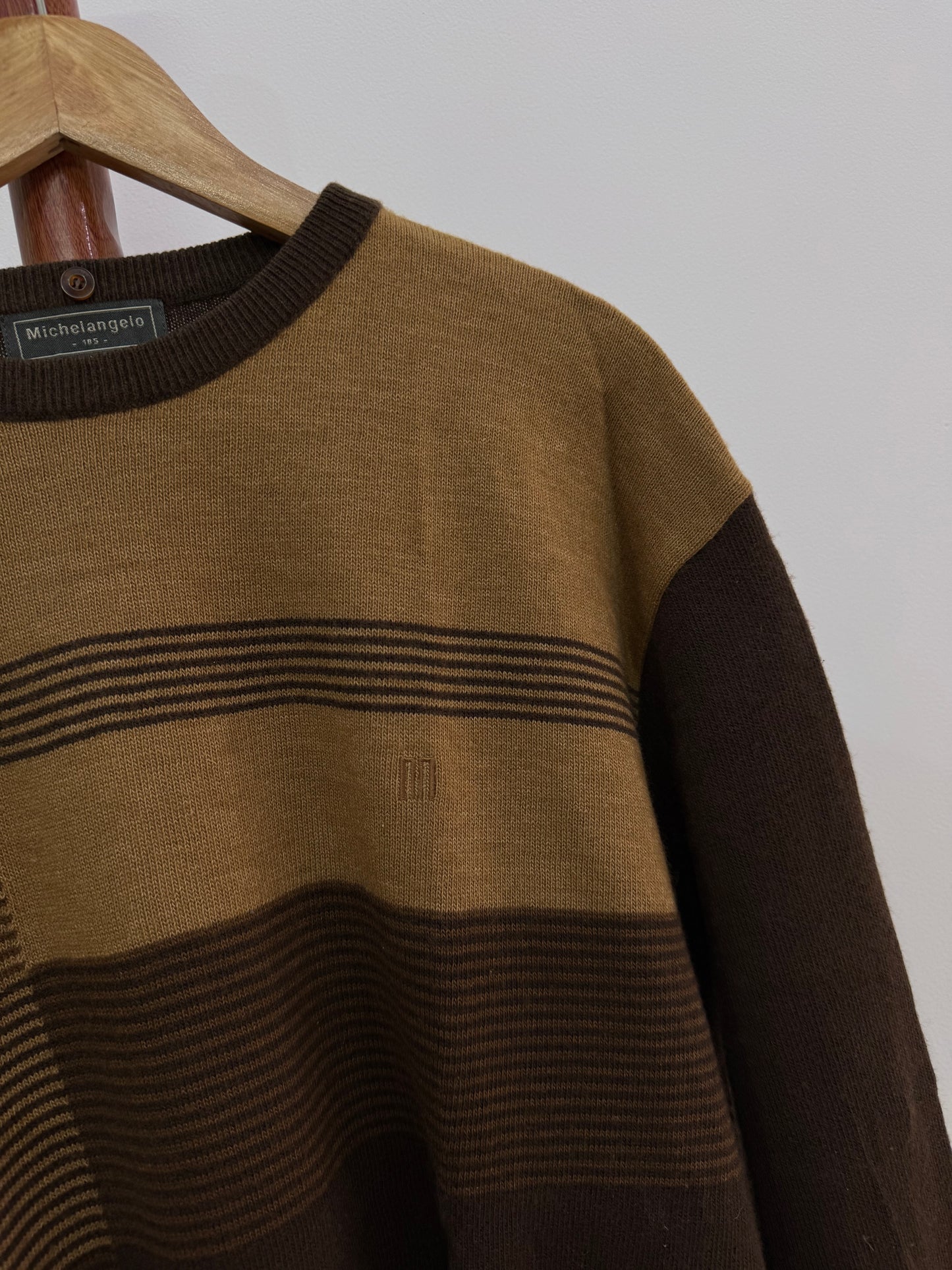 Vintage Brown Knitted Sweater