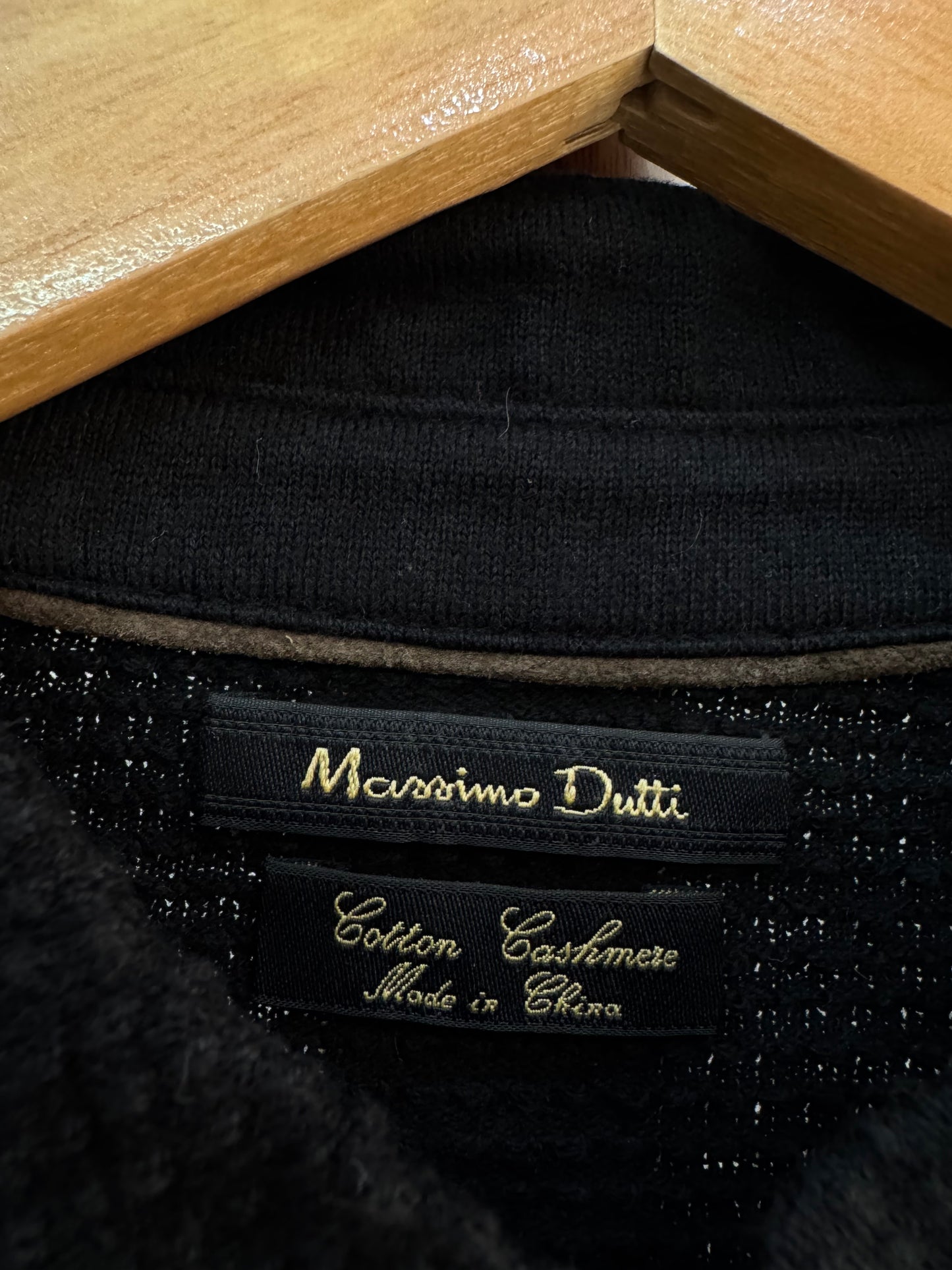 Massimo Dutti’ Cotton Cashmere Buttoned Up