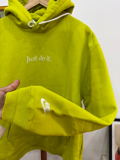 NIKE NEON GREEN HOODIE