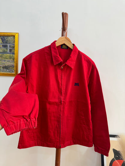 Red Coach Harrington Collared Jacket