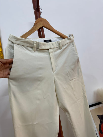 Musinsa Standard’ White Tailored Fit Trouser