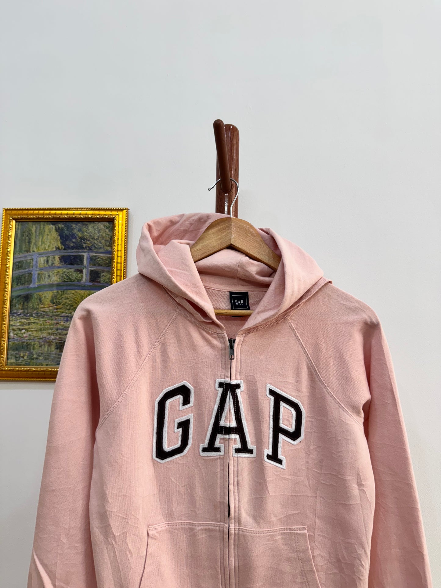 Pink GAP ZIPUP HOODIE