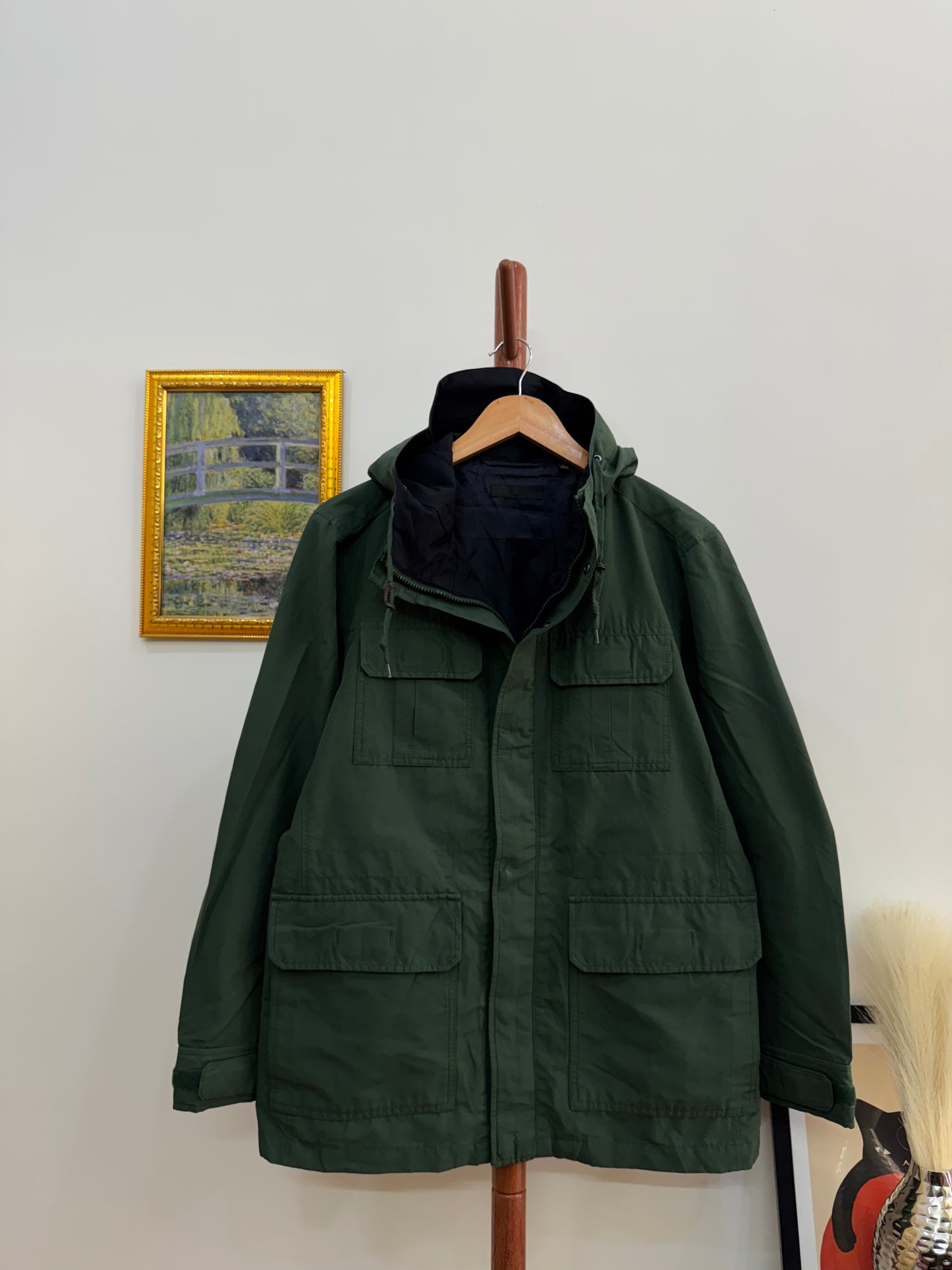 Green ‘Uniqlo’ Field Jacket