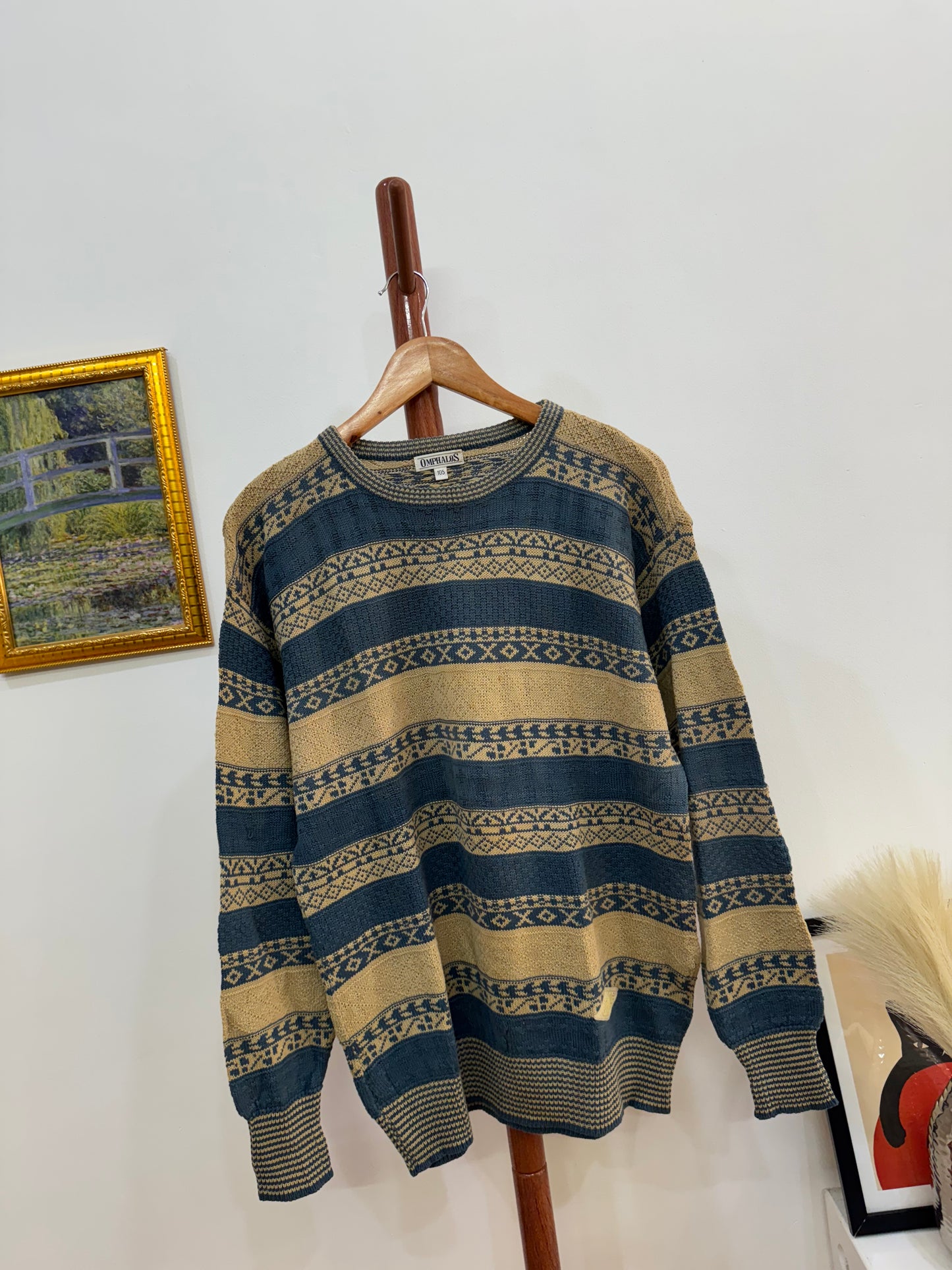 Vintage Multicoloured Knitted Sweater